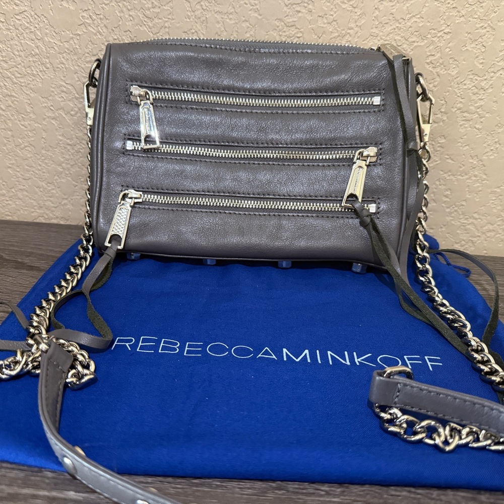 Rebecca Minkoff 5 Zip Mini Crossbody Bag
